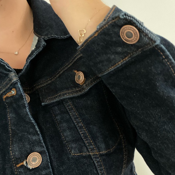 Dynamite Dark Indigo Denim Jacket - Picture 5 of 7